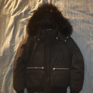 Mackage Black Down Bomber